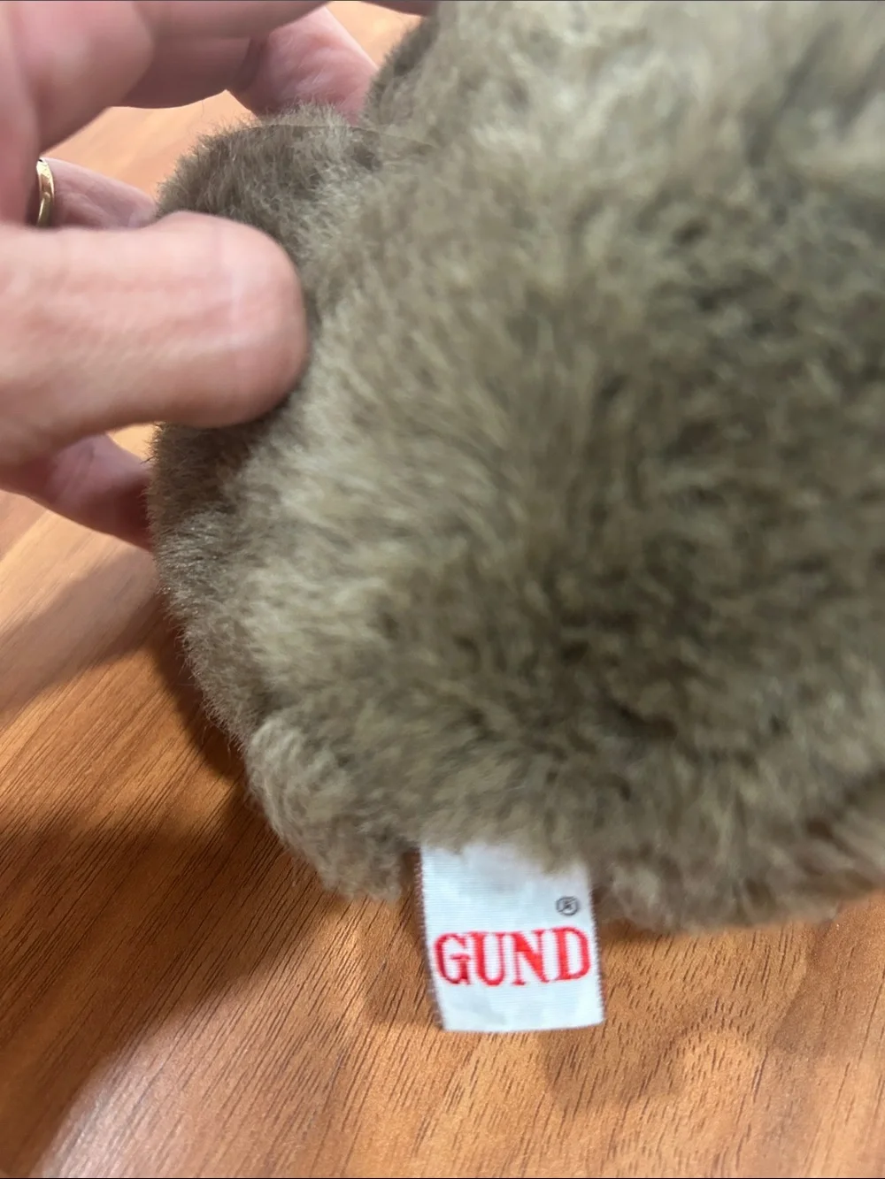 Vintage 1980s Gund Snuffles Bear 6